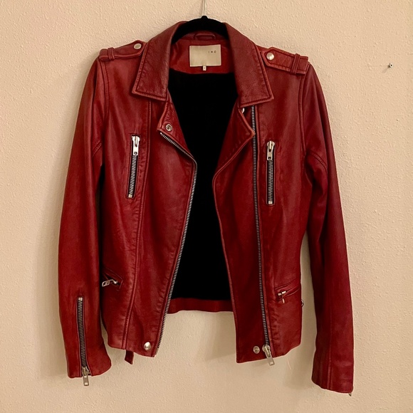 IRO Jackets & Blazers - IRO Lamb Leather Jacket